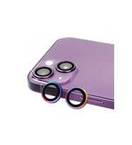 Apple iPhone 14 Plus Uyumlu Zore CL-07 Kamera Lens Koruyucu (Çok Renkli)