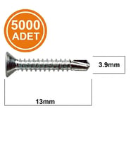 STD 3.9X13 YHB MATKAP UÇLU VİDA MS AKILLI VİDA (1 PAKET-5000 ADET)