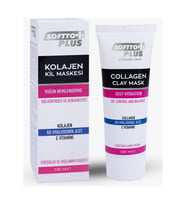 Softto Plus Kolajen Yağ Kontrol ve Dengeleyici Kil Maskesi 100 ml