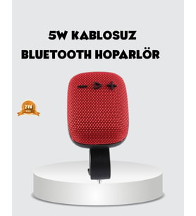 Bluetooth 5.1 Kablosuz Hoparlör – Güçlü Bas, FM Radyo ve Çoklu Giriş Destekli