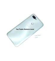 Tkgz Oppo A12 Kasa Arka Pil Batarya Kapağı GRİ