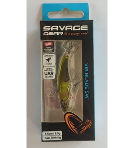SAVAGE GEAR 3D VIB BLADE 4.5 CM ,8.5 GR MIRROR AYU  BALIK YEM VİBRASYON 73576