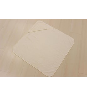Ender Home Bebek Kundağı Havlu Yeni Doğan Bebek Banyo Havlusu Bukle Kundak Standart-Ekru