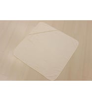Ender Home Bebek Kundağı Havlu Yeni Doğan Bebek Banyo Havlusu Bukle Kundak Standart-Ekru