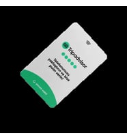 NFC ve QR Kodlu Tripadvisor Yorum ve Puanlama Kartı