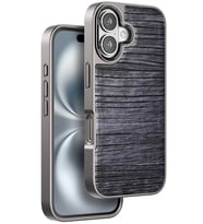 Iphone 16 Wave Kapak - Derin Mor