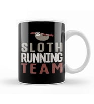 Cute Sloth Running Team Slothlike Runners Joke Kupa Bardak Porselen