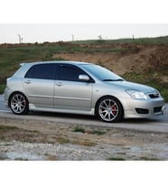 Toyota Auris Yan Marşpiyel Seti Plastik Mat Siyah 2010 2011 2012 2013 2014 2015