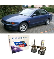 Mitsubishi Galant Led Xenon Kısa Far Ampulü H7 Mono Yeni Seri Beyaz 1998+