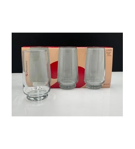 Paşabahçe Lunor Cam Bardak 420 cc 3'lü