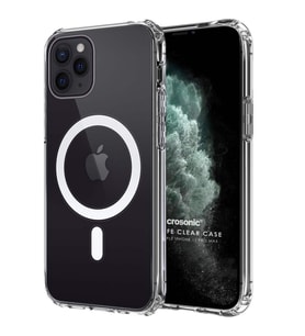 Microsonic Apple iPhone 11 Pro Max Kılıf MagSafe Clear Soft Şeffaf (Renksiz)
