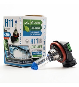 H11 12V Uyumlu 55W Pr Ll 0,3 Fazla Işık (Karışık)