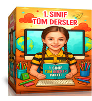 1. Sınıf Türkçe Eğitim Seti (Online Paket)