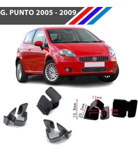 Fiat Grande Punto Kaput İzalatör Klipsi 2005 - 2009 M1298 50 Adet
