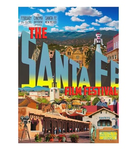 22nd Annual Santa Fe Film Festival Official Poster Tablo Ahşap Poster Dekoratif
