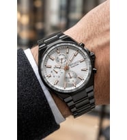 Ferrucci İnce Bilekli Erkeklere Özel Kasa Çap 43mm Fonksiyonlu Çelik Kordon&Kasa Erkek Kol Saati