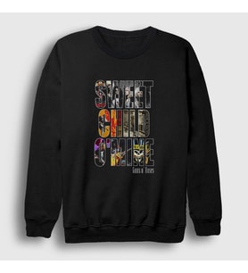 Presmono Unisex Siyah Sweet Child Guns N' Roses Sweatshirt 57106tt