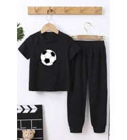 Çocuk Ball Alt - Üst Eşofman Takımı (Siyah)