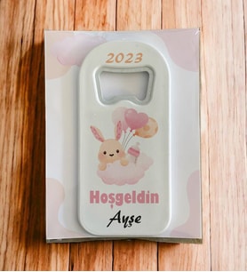 Yenidoğan Bebek Hediyesi Uzun Açacak Magnet Baby Shower Hediyesi 30 adet 002