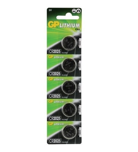 GP CR2025 3 V Lityum 5 li Para Pil