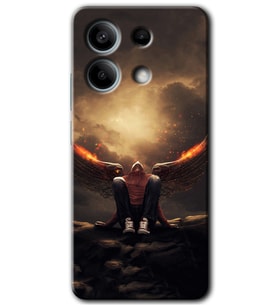 Poco X6 Kılıf HD Desen Baskılı Kılıf - Wings of Power