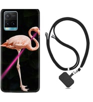 Vivo Y11S Y21S Y20 Y20S Y70 Kılıf Boyun Askılı Silikon Line Filamingo 1776