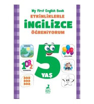 Etkinliklerle İngilizce Öğreniyorum 5 Yaş - My First English Book