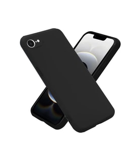 iPhone 16E Kılıf First Silikon - Siyah
