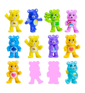 Care Bears Mini Koleksiyon Figürleri 12'li Paket Model 3