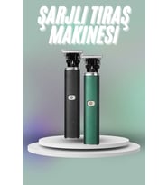 Mey İthalat® Tıraş Makinesi Profesyonel Suya Dayanıklı Paslanmaz Çelik Sine Kaydı Çizik Tıraş