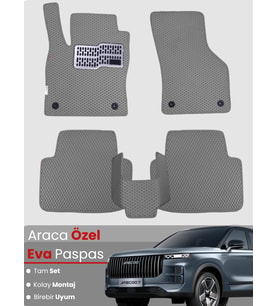 Jaecoo 7 - J7 (2024-2025) Uyumlu EVA Paspas Tam Set – Araca Özel Tasarım, Su Geçirmez,Kolay Montaj