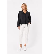 Kadın Oversize Siyah Spor Hırka