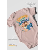 Dünyanın en iyi babası Kısa Kollu Bebek Body %100 Pamuk