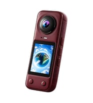 X5 Pro 360 Derece Aksiyon Kamera 4K Çift Lensli 2 x 200° Geniş Açı IPS Ekranlı Panoramik