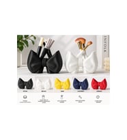 3D Baskı Fiyonk Kalemlik ve Makyaj Fırçalık Organizer, şık ve kullanışlı tasarım