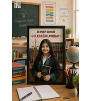 Kişiye Özel Meslekli Çocuk Çerçevesi – Geleceğin Doktoru, Astronotu, Pilotu Öğrenci Hediyesi ve Karne Hediyesi