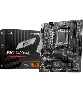MSI Pro A620M-E AMD AM5 DDR5 Micro ATX Anakart Teşhir