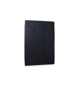 Galaxy Tab S9 Ultra 14.6 İnç Uyumlu Fuchsia Kalemlikli  Tablet Kılıfı (Siyah)