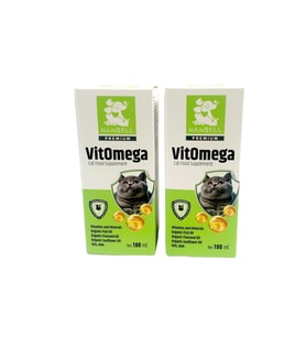 2 Kutu Kediler İçin VitOmega 100 ml