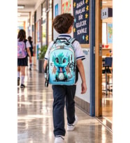 Ejderha Cute Dragon İlkokul Okul Çantası Çocuk Öğrenci Sırt Çantası Günlük Kullanım 43 x 28 x 18