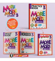 3 More & More Practice Book + Workbook & Skills Book + Readers (3'Lü Set) Maarif