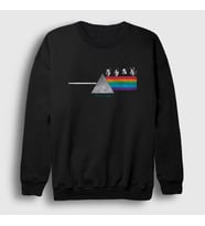 Presmono Unisex Siyah Band V2 Pink Floyd Sweatshirt 76200tt