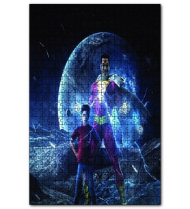 Cakapuzzle Shazam Ayda Puzzle Yapboz MDF (Ahşap) (120 Parça)