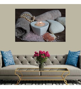 Miyrem Exclusive Serie"  Love Candle Kanvas Tablo