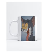 Tom Ve Jerry Love Baskı Porselen Kupa Bardak