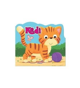 Kedi - Şekilli Kitap