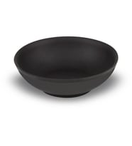 Lava Döküm Yuvarlak Çorba Kasesi Çap(Ø)14cm. (Siyah)