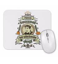 Copculer Kralı  Parka Gidecek iki Gözümün Çiçeği Mouse Pad