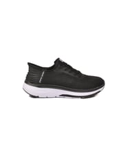 Pierre Cardin Siyah Beyaz Fileli Hafif Unisex Spor Ayakkabı PCI-10102 M (Siyah - Beyaz)