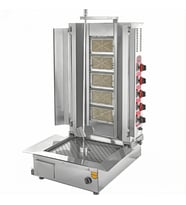 Remta D10A 5 Radyanlı Alttan Motorlu Gazlı Ce Döner Ocağı LPG